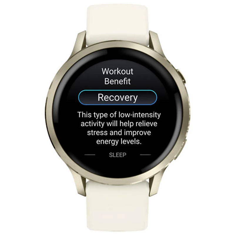 Garmin Venu 4 41mm Smartwatch - Lunar Gold/Bone