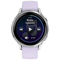 Montre intelligente de 41 mm Venu 4 de Garmin - Argenté/Pervenche