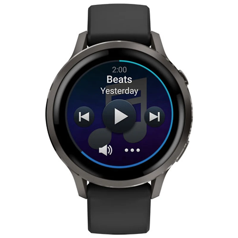 Montre intelligente de 41 mm Venu 4 de Garmin - Ardoise/Noir