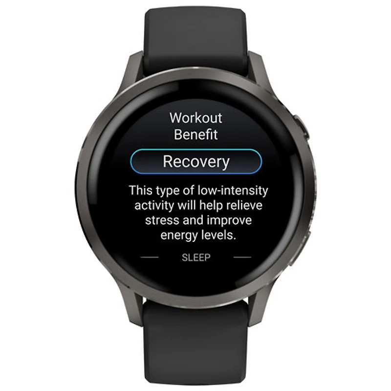 Montre intelligente de 41 mm Venu 4 de Garmin - Ardoise/Noir