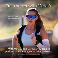 Lunettes Oakley Meta Vanguard avec Meta AI et compatibilité audio, photo et vidéo - Noir/Prizm 24K