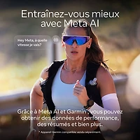 Lunettes Oakley Meta Vanguard avec Meta AI et compatibilité audio, photo et vidéo - Noir/Prizm 24K