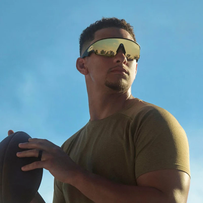 Lunettes Oakley Meta Vanguard avec Meta AI et compatibilité audio, photo et vidéo - Noir/Prizm 24K