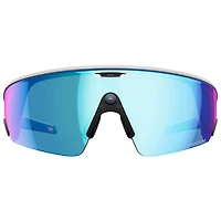 Oakley | Meta Vanguard Glasses with Meta AI, Audio, Photo, Video Compatibility - White/Prizm Sapphire