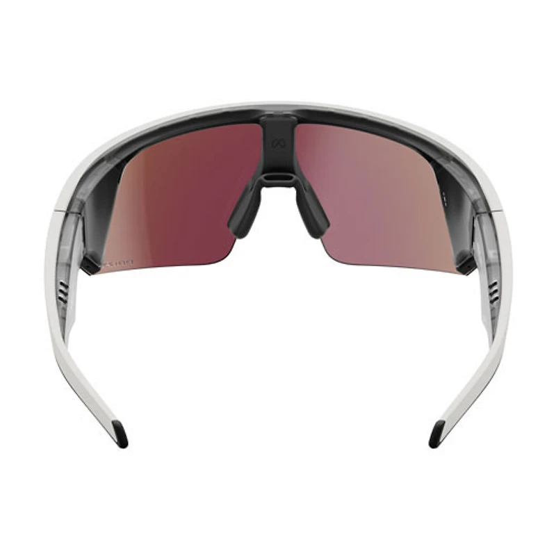 Oakley | Meta Vanguard Glasses with Meta AI, Audio, Photo, Video Compatibility - White/Prizm Sapphire