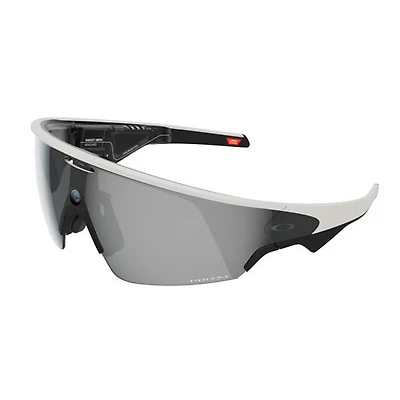 Lunettes Vanguard de Meta | Oakley avec Meta AI, audio, photo et vidéo - Blanc/Verres Prizm noirs