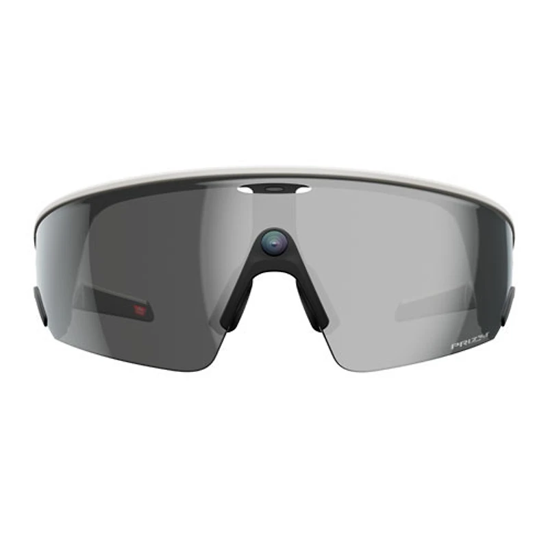 Lunettes Vanguard de Meta | Oakley avec Meta AI, audio, photo et vidéo - Blanc/Verres Prizm noirs