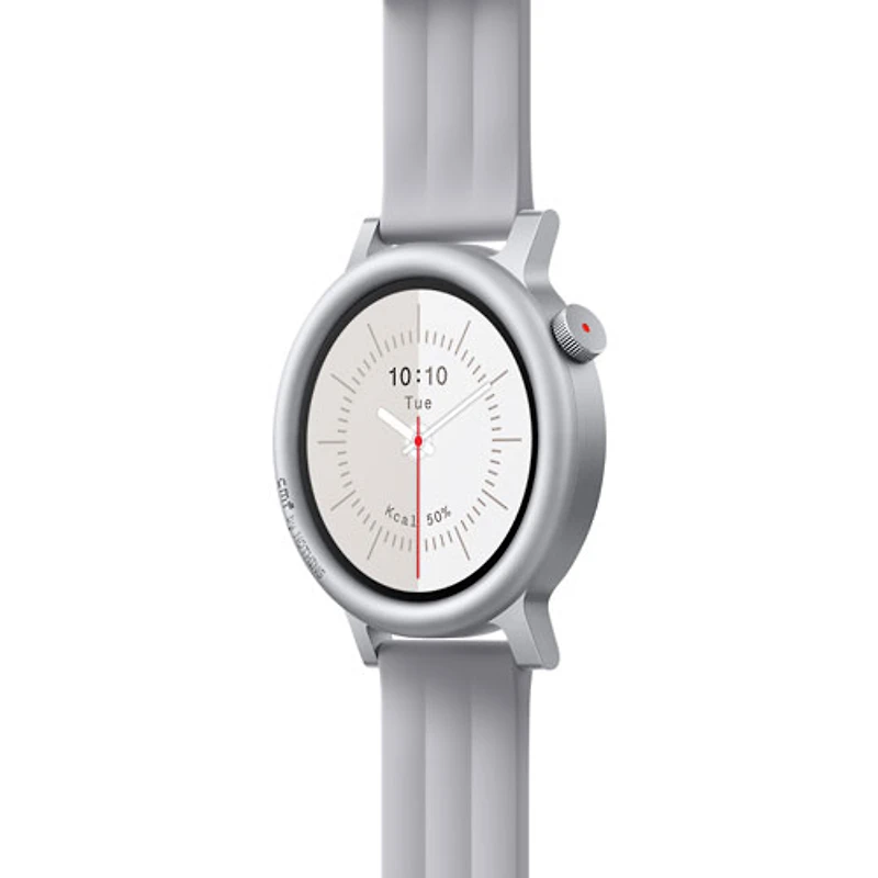 Montre intelligente CMF Watch 3 Pro de 36,3 mm - Gris pâle