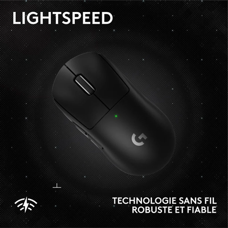 Souris de jeu optique sans fil de 44000 ppp Pro X Superlight 2 SE de Logitech G - Noir - Exclusivité de Best Buy