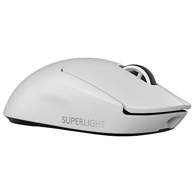 Souris de jeu optique sans fil de 44000 ppp PRO X Superlight 2 SE de Logitech - Blanc