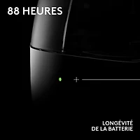 Souris de jeu optique sans fil de 44000 ppp PRO X Superlight 2 SE de Logitech - Blanc