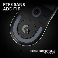 Souris de jeu optique sans fil de 44000 ppp PRO X Superlight 2 SE de Logitech - Blanc