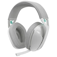 Casque de jeu sans fil G321 LIGHTSPEED de Logitech - Blanc