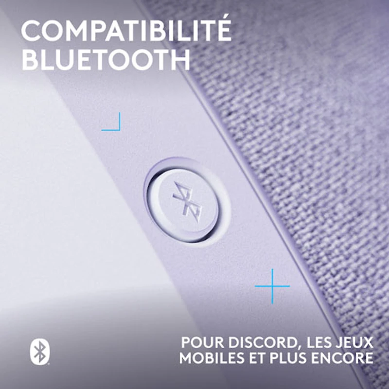 Casque de jeu sans fil G321 LIGHTSPEED de Logitech - Blanc