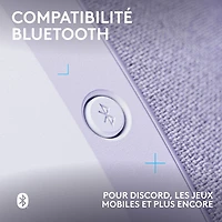 Casque de jeu sans fil G321 LIGHTSPEED de Logitech - Blanc
