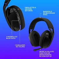 Logitech G321 LIGHTSPEED Wireless Gaming Headset - Black