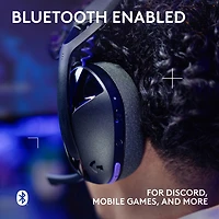 Logitech G321 LIGHTSPEED Wireless Gaming Headset - Black