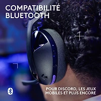 Logitech G321 LIGHTSPEED Wireless Gaming Headset - Black