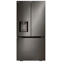 LG 36" 25.1 Cu. Ft. French Door Refrigerator with Water & Ice Dispenser (LF25H6330D) - Black Stainless Steel