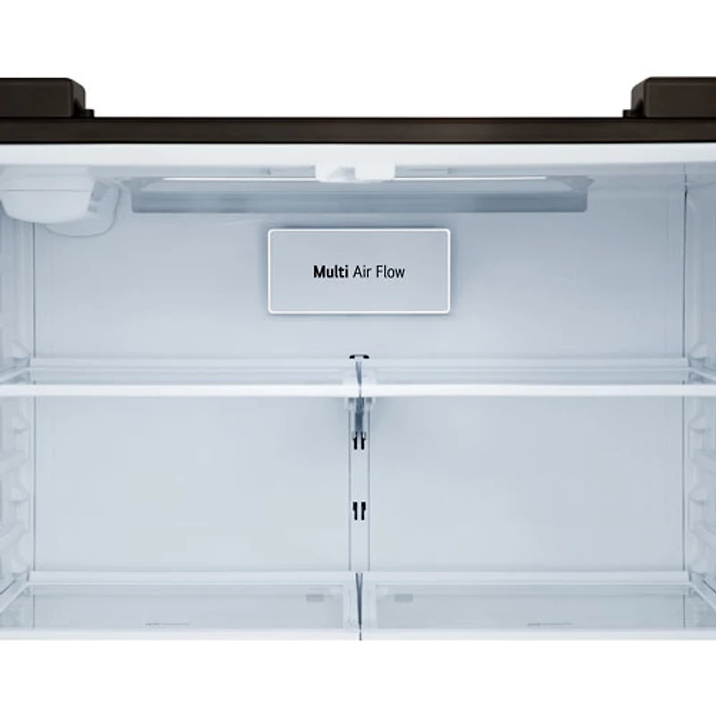 LG 36" 25.1 Cu. Ft. French Door Refrigerator with Water & Ice Dispenser (LF25H6330D) - Black Stainless Steel