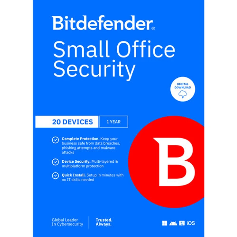 Bitdefender Small Office Security (PC/Mac/iOS/Android) - Device - User - 1 Year