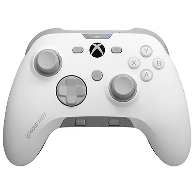 Manette avec fil performante Valor Pro de SCUF pour Xbox Series X/S/Xbox One - Blanc