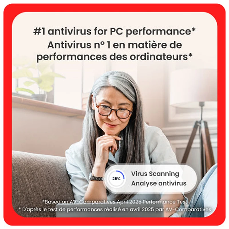 McAfee Total Protection (Windows/Mac/Android/iOS) - 5 Device - 1 Year - 2025
