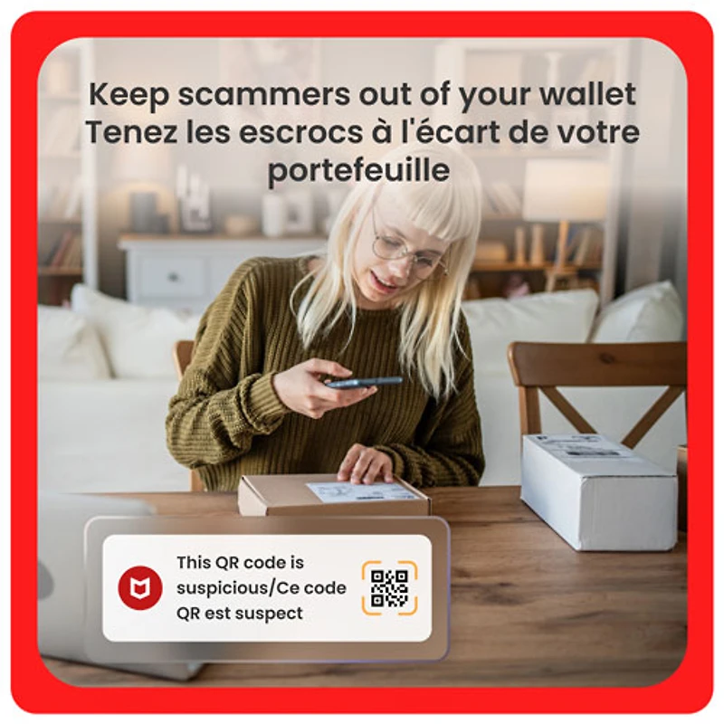 McAfee+ Premium Family (Windows/Mac/Android/iOS) - Appareils illimités - 1 an - Téléchargement numérique