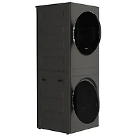 Duo laveuse-sécheuse électrique avec pompe à chaleur 3,2 pi³ de Whirlpool (YWFH5424SJ) - Titane métallique