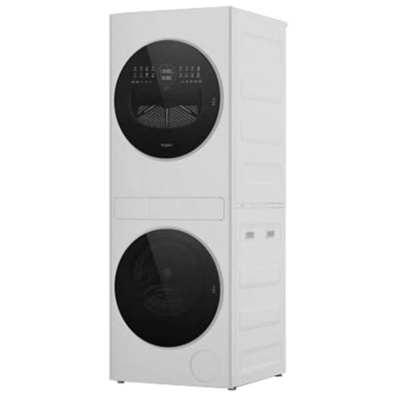 Whirlpool 3.2 Cu. Ft. Electric Washer & Heat Pump Dryer Combo (YWFH5424SW) - White