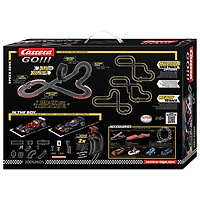 Carrera GO!!! Jeu de course analogique à échelle 1:43 avec voitures à fente