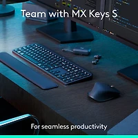 Souris avec capteur Darkfield haute précision MX Master 3S Bluetooth de Logitech - Noir