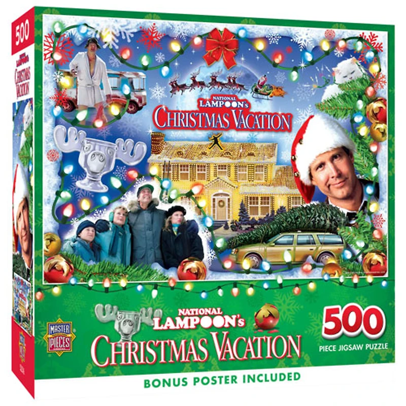Casse-tête National Lampoon's Christmas Vacation de Masterpieces - 500 morceaux