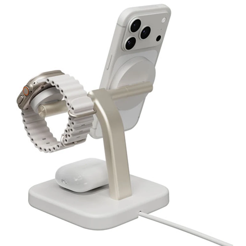 Mophie 3-In-1 15W Qi2 Wireless Charging Stand with MagSafe (401319764)