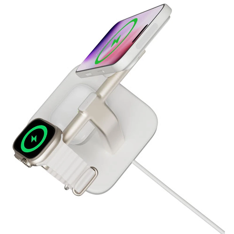 Mophie 3-In-1 15W Qi2 Wireless Charging Stand with MagSafe (401319764)