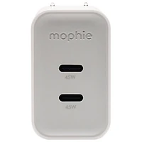 Mophie 45W Duo USB-C GaN Power Adapter - Black