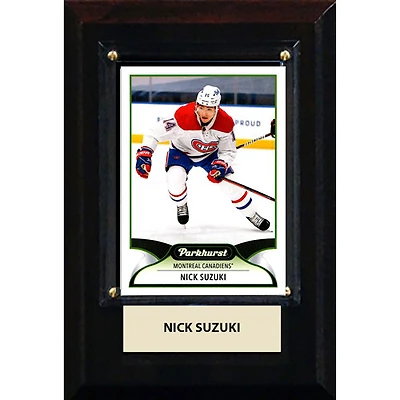 Plaque C&I Collectables : LNH - Canadiens de Montréal - Nick Suzuki