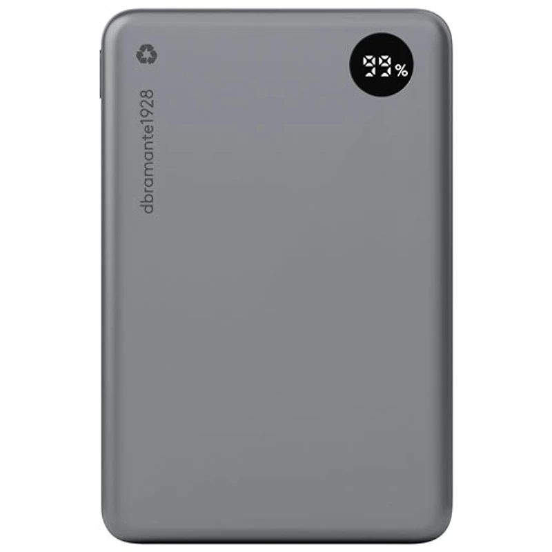 Dbramante1928 Re-Charge mAh 15W USB-C Power Bank with Wireless MagSafe and Qi2 Charger