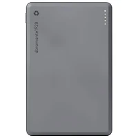 Chargeur portable USB-C 15 W 5000 mAh Re-Charge de Dbramante1928 avec chargeur Qi2 et MagSafe sans fil - Gris
