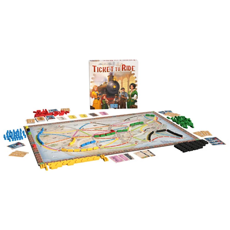 Jeu de société Ticket to Ride Days of Wonder - Anglais