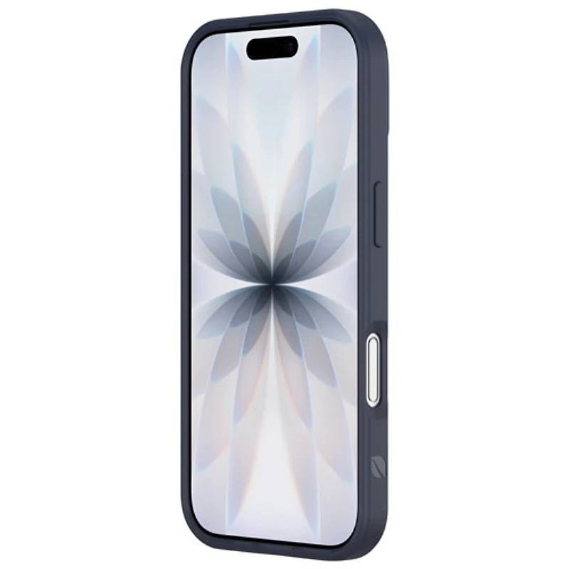 Étui rigide ajusté mince d'Incase Designs avec MagSafe pour iPhone 17 - Bleu foncé cosmique