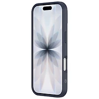 Étui rigide ajusté mince d'Incase Designs avec MagSafe pour iPhone 17 - Bleu foncé cosmique