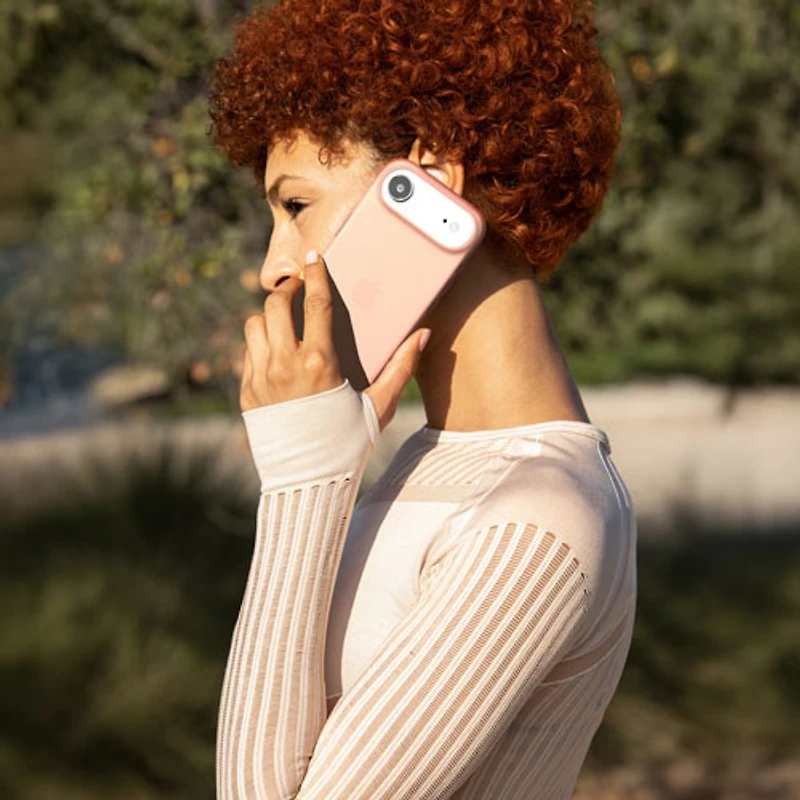 Incase Designs Aire Fitted Soft Shell Case with MagSafe for iPhone Air - Blush Pink