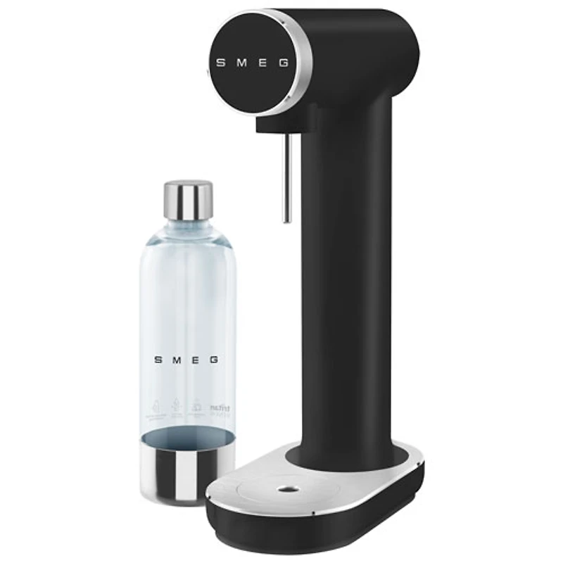 Smeg Soda Maker - Matte Black