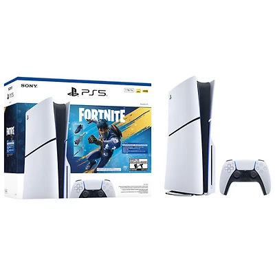 Ensemble PlayStation 5 mince et Fortnite Flowering Chaos