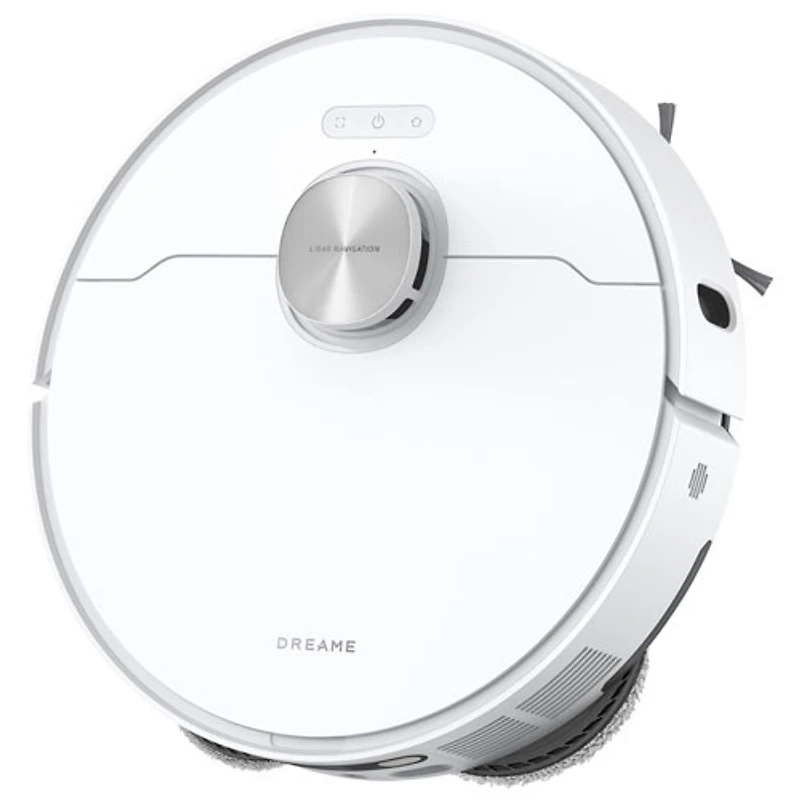 Aspirateur robot à vadrouille autonettoyante à vidange automatique GoVac 500 de Dreame - Blanc