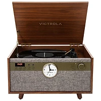 Victrola Century 6-in-1 Belt Drive Turntable - Walnut - Only at Best Buy