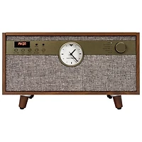 Tourne-disque à courroie 6-en-1 Century de Victrola - Noyer - Exclusivité de Best Buy