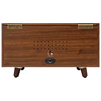 Victrola Century 6-in-1 Belt Drive Turntable - Walnut - Only at Best Buy