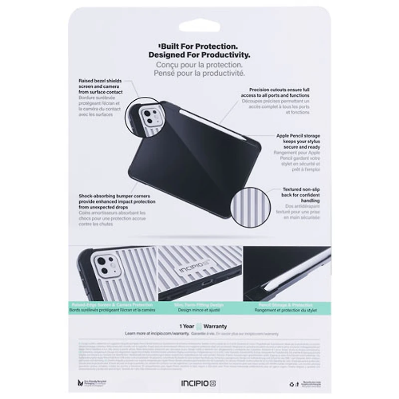 Incipio Hardshell Case for iPad Pro 11” (M4 & M5) - Black